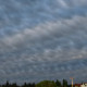 Felhővarázs Szombathely felett május első reggelén