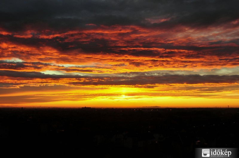 Debrecen, naplemente
