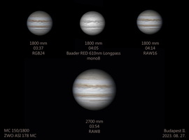 Ma hajnali Jupiter - variációk