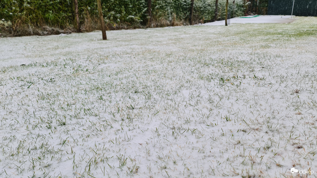 Első hó Kőszegen 2021.11.26.