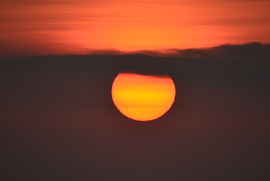 Csodálatos napkelte a Balatonon 05.20.