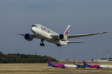 Távozó Qatar (Boeing 787 Dreamliner)