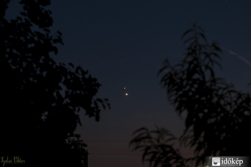 Vénusz-Jupiter együttállás-2015.06.30.