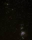 Orion-köd és Láng-köd