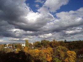 Felhők Debrecen felett 10.22-én