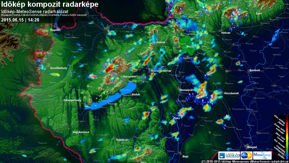 Időkép radar