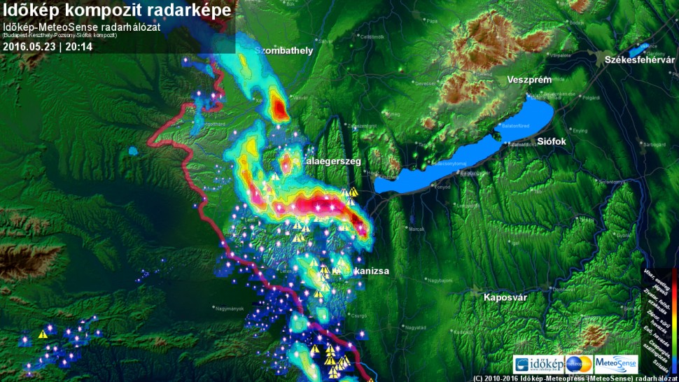 Időkép radar