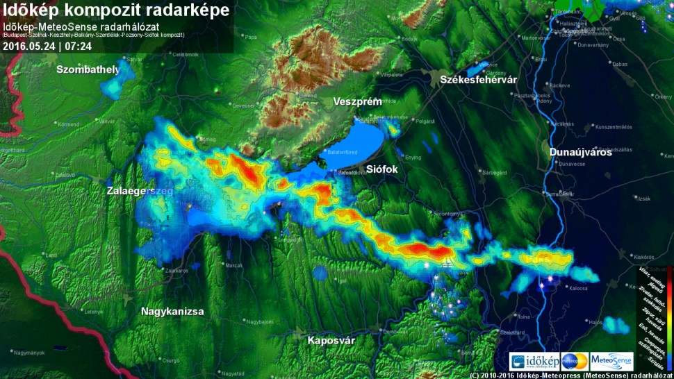 Időkép radar