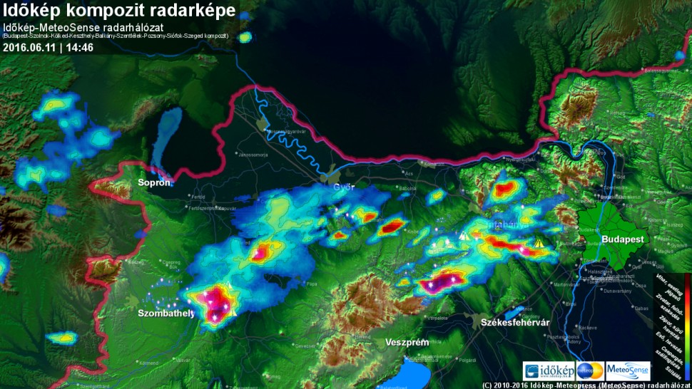 Időkép radar