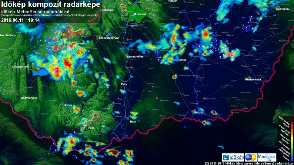 Időkép radar