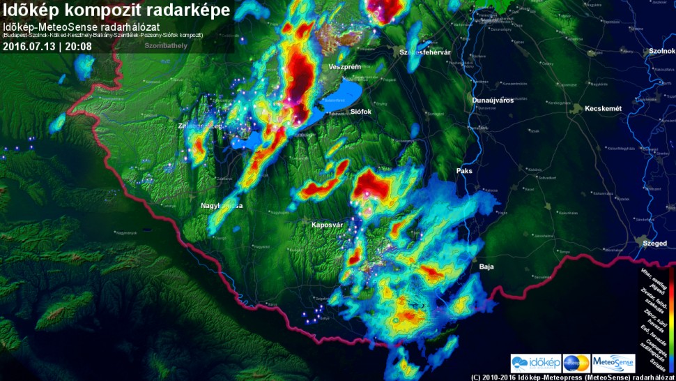 Időkép radar