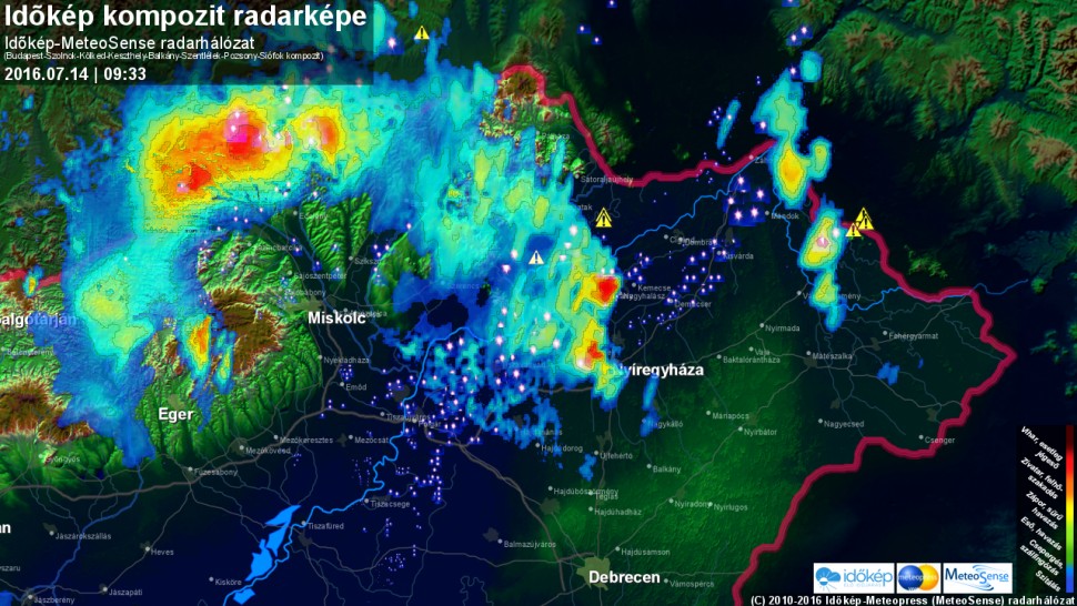 Időkép radar