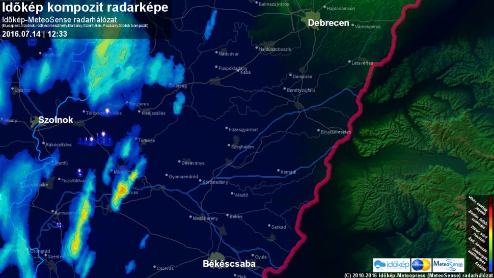 Időkép radar