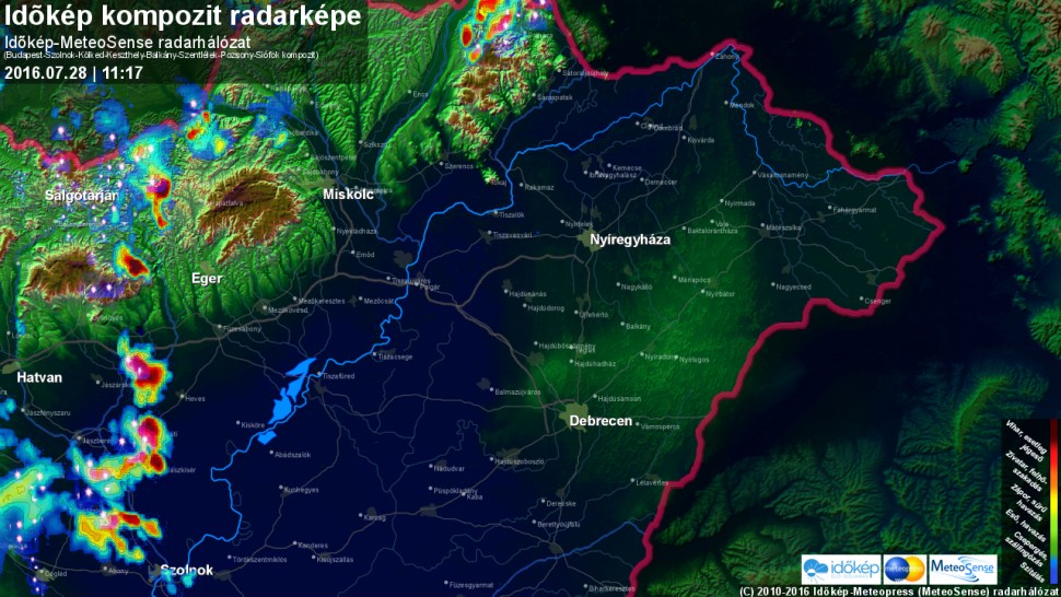 Időkép radar