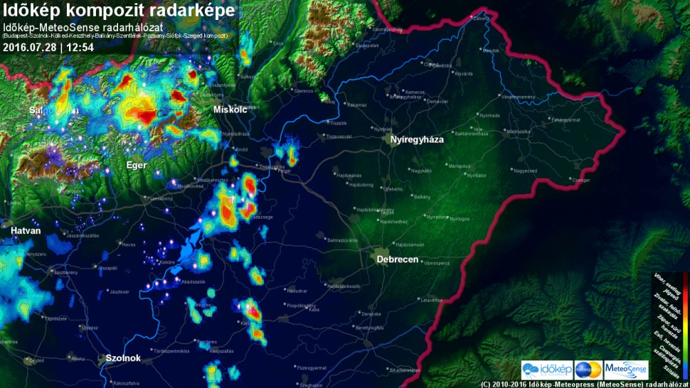 Időkép radar