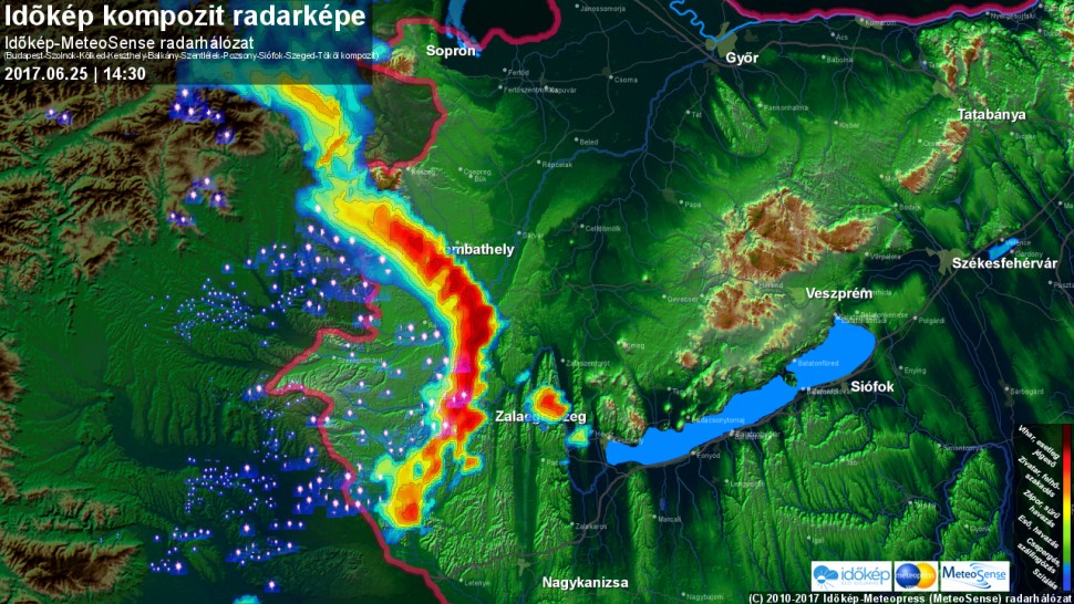 Időkép radar