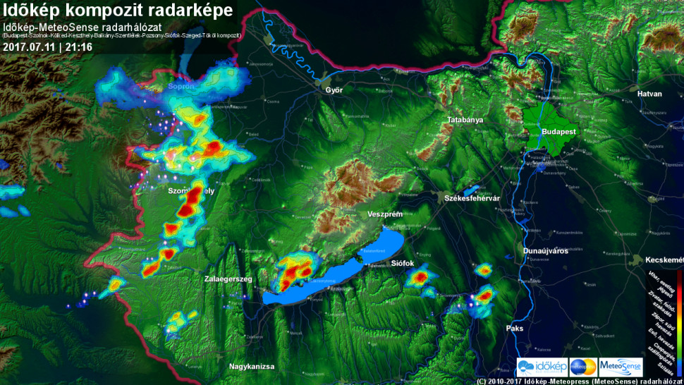 Időkép radar