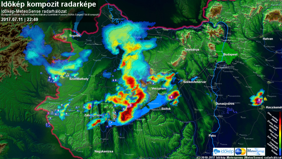 Időkép radar