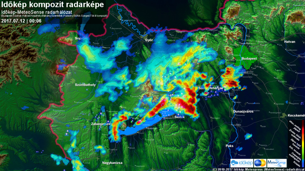 Időkép radar