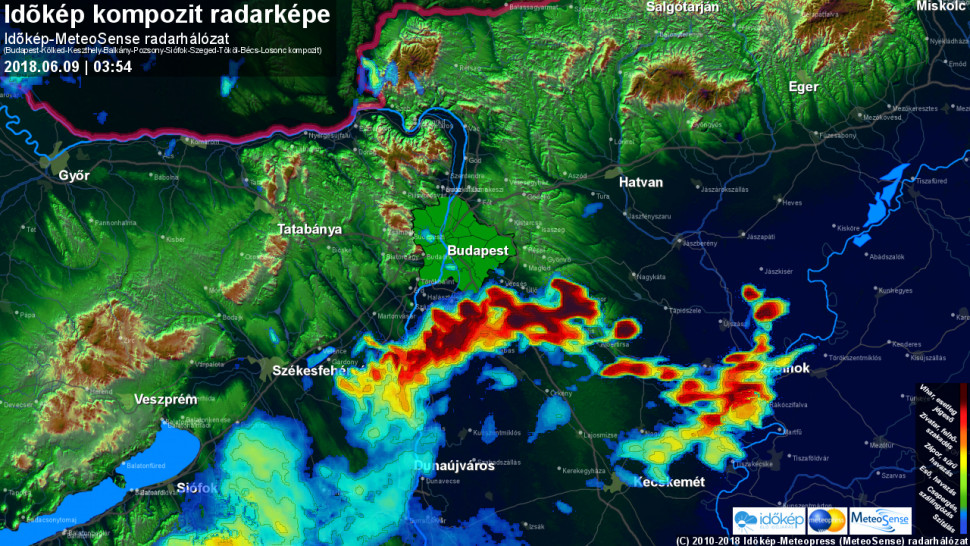 Időkép radar