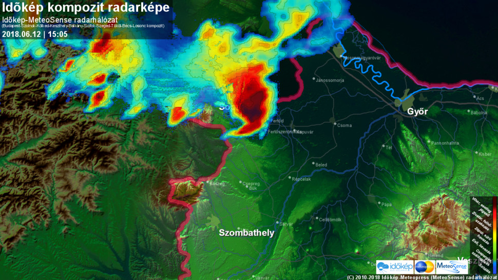 Időkép radar