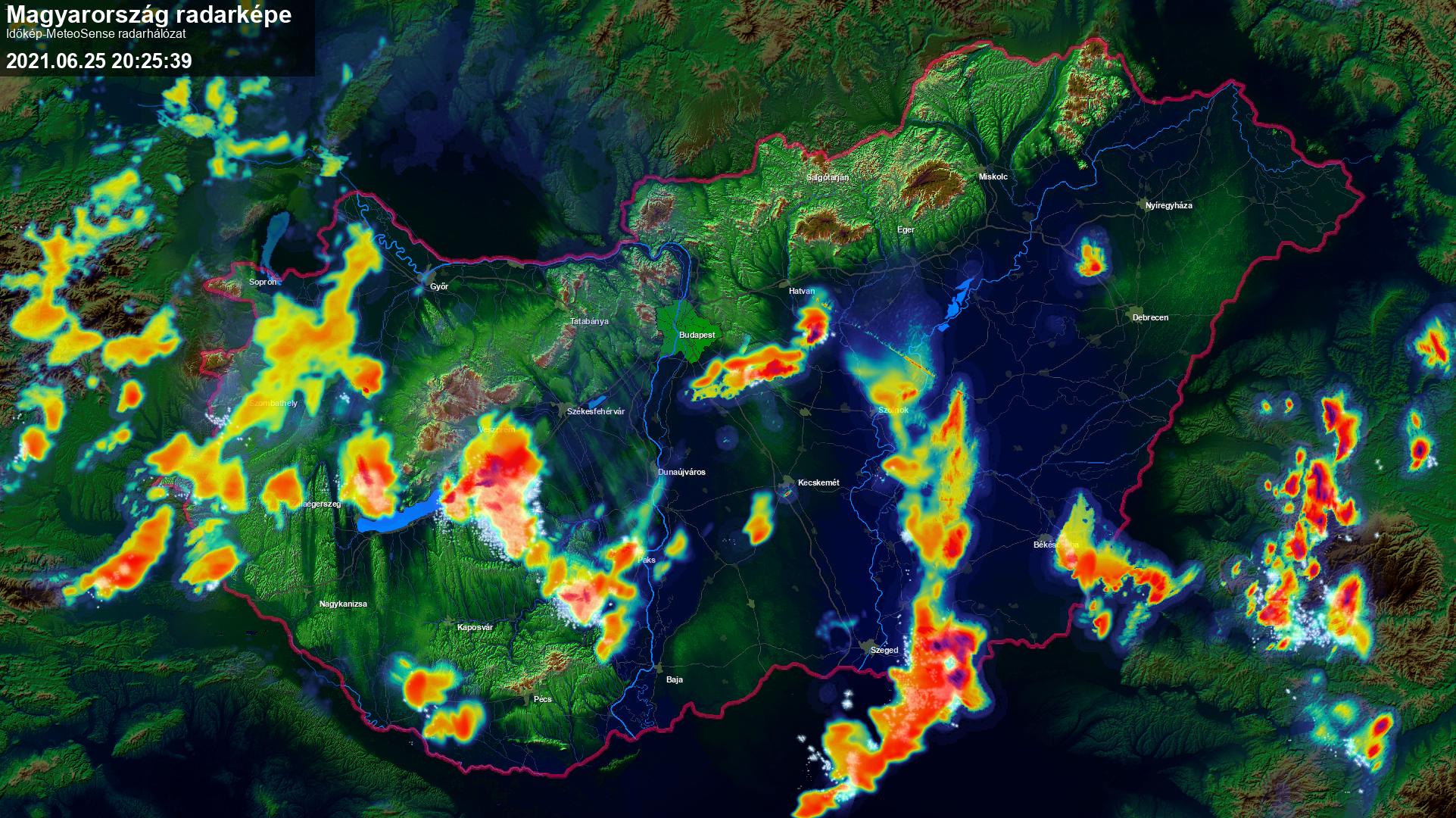 Időkép radar