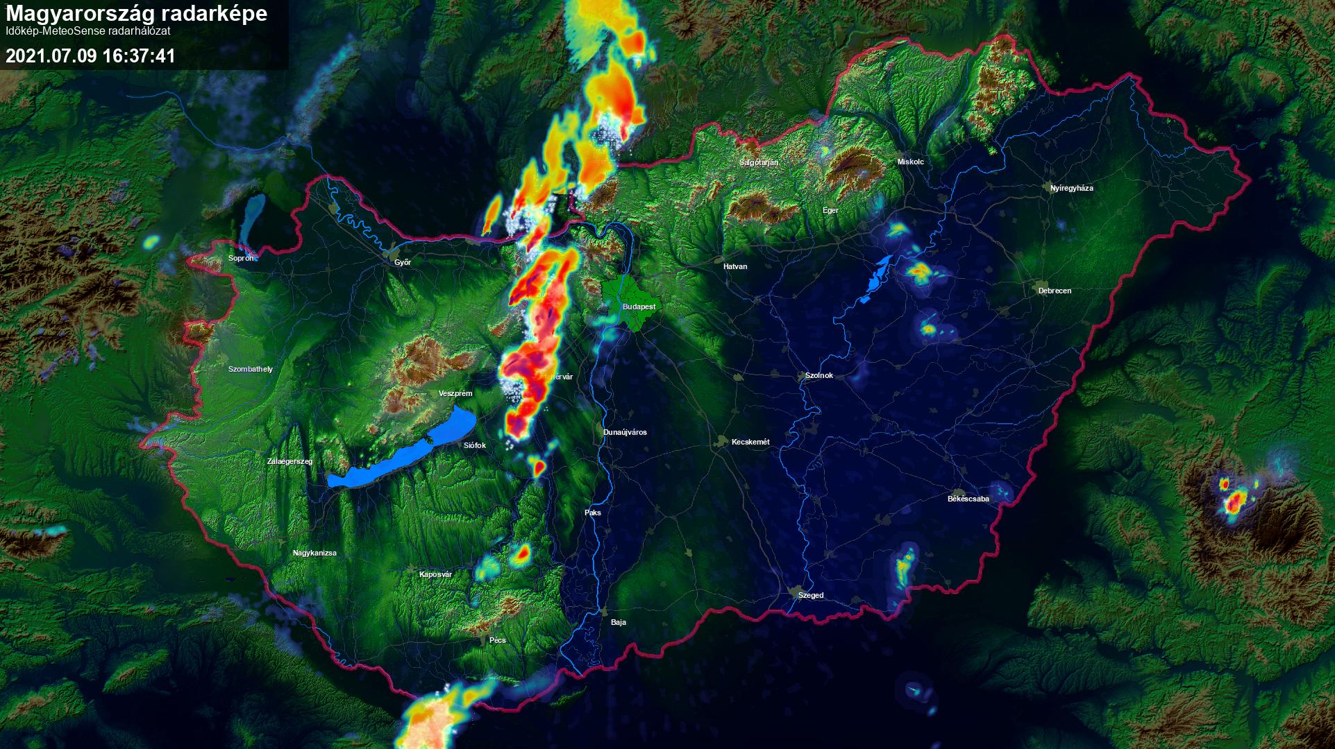 Időkép radar