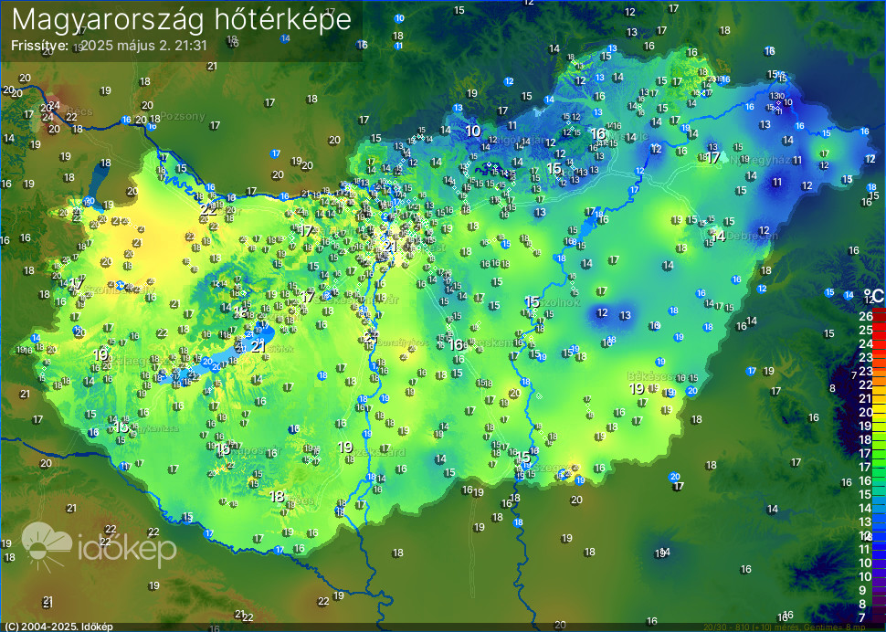 30 Napos Időjárás Szombathely