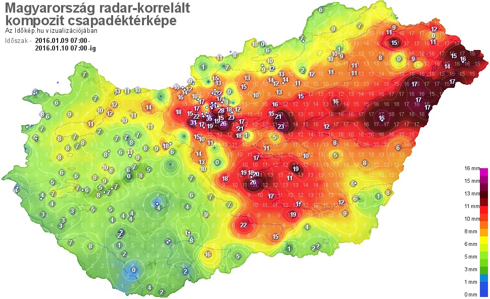 csapadéktérkép