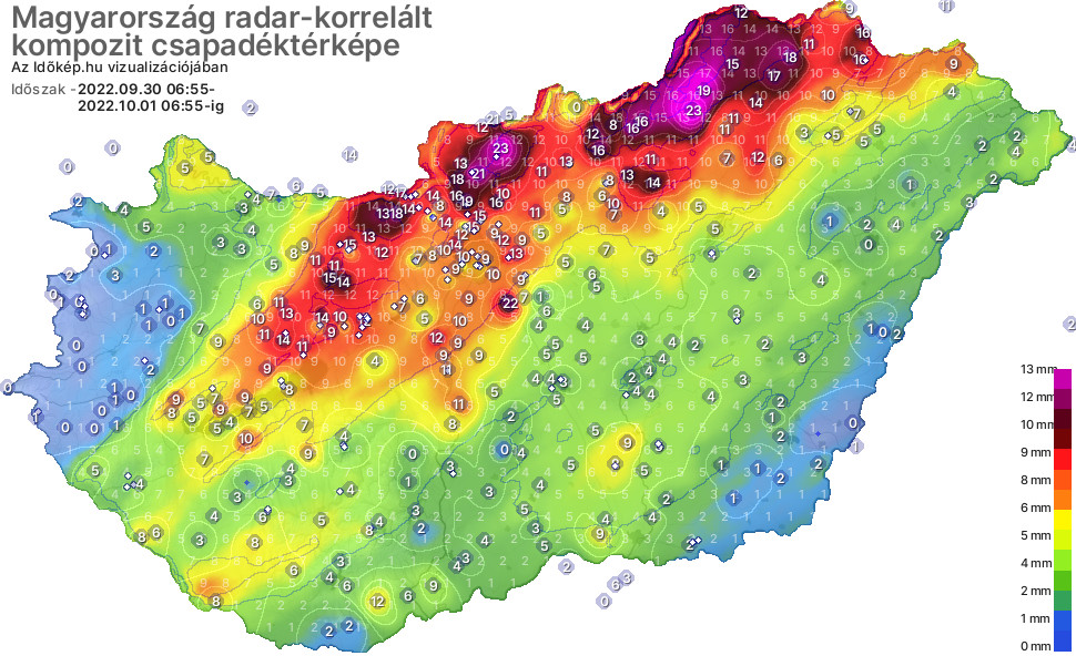 csapadéktérkép