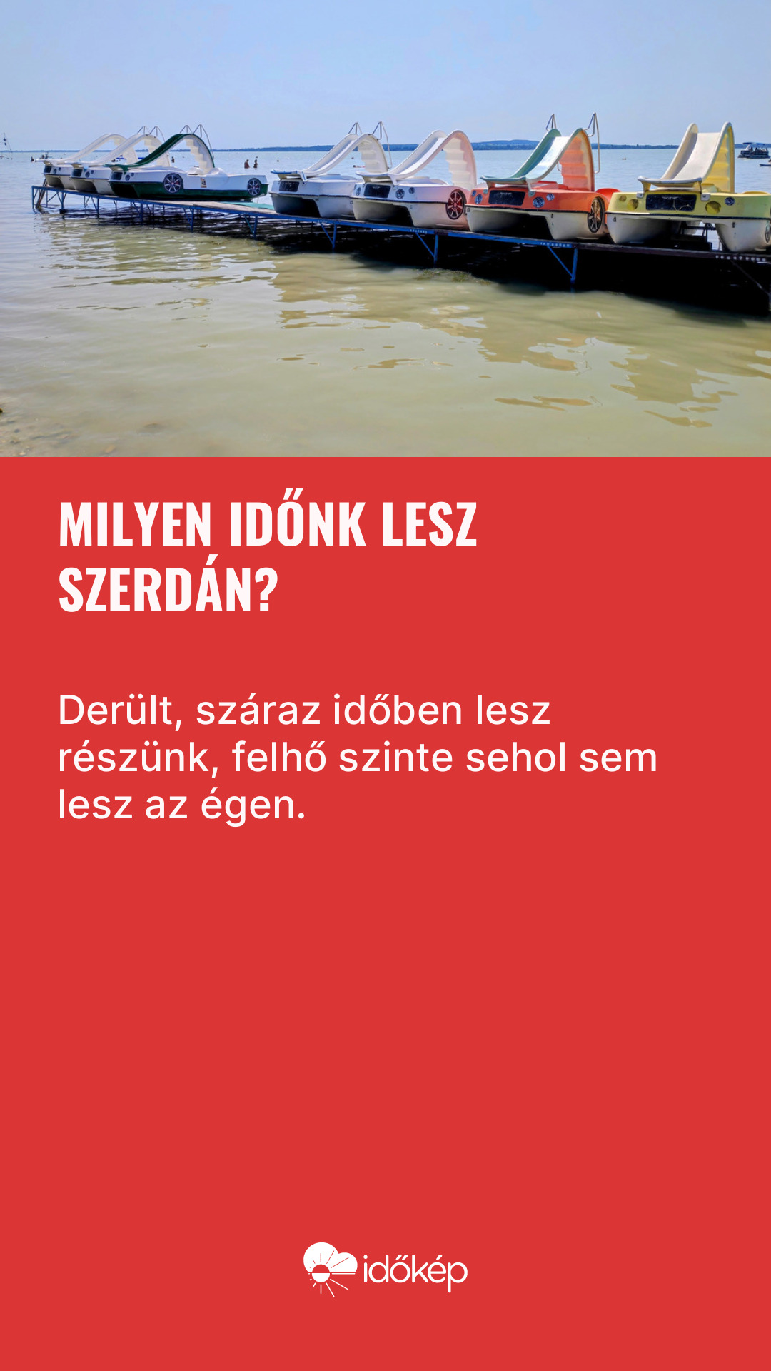Milyen időnk lesz szerdán?
