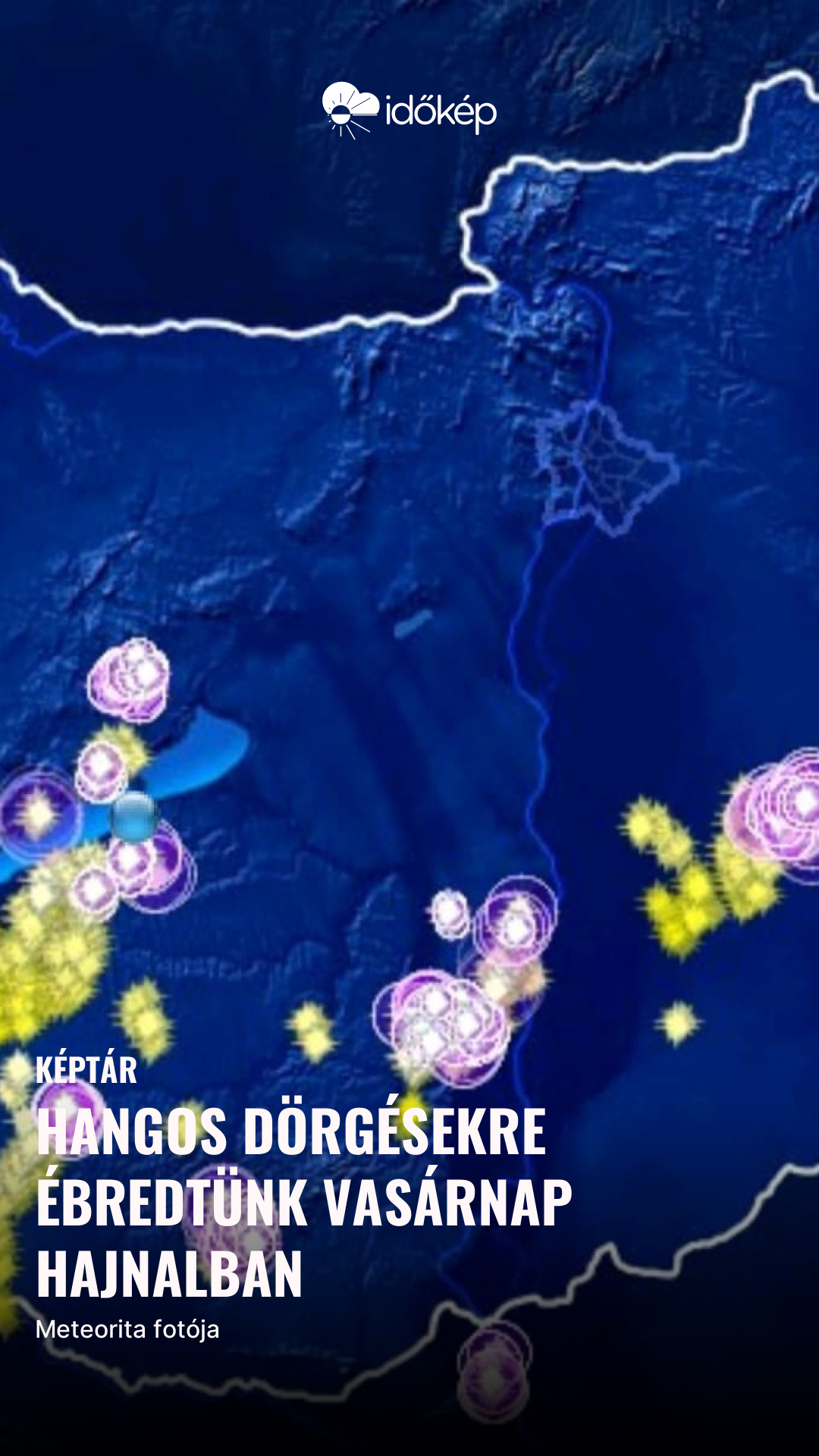 Hangos dörgésekre ébredtünk vasárnap hajnalban 