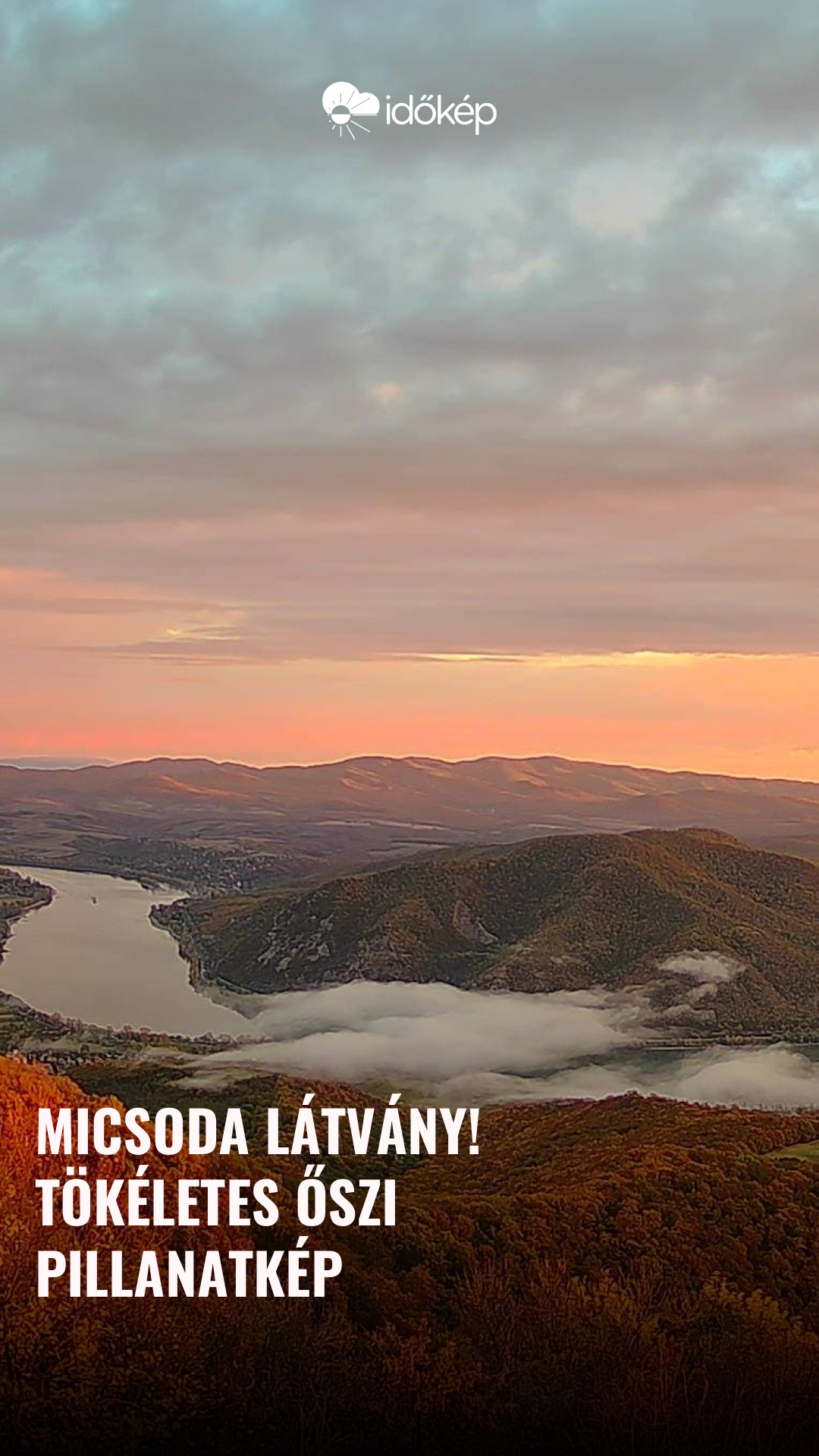 Micsoda látvány! Tökéletes őszi pillanatkép 