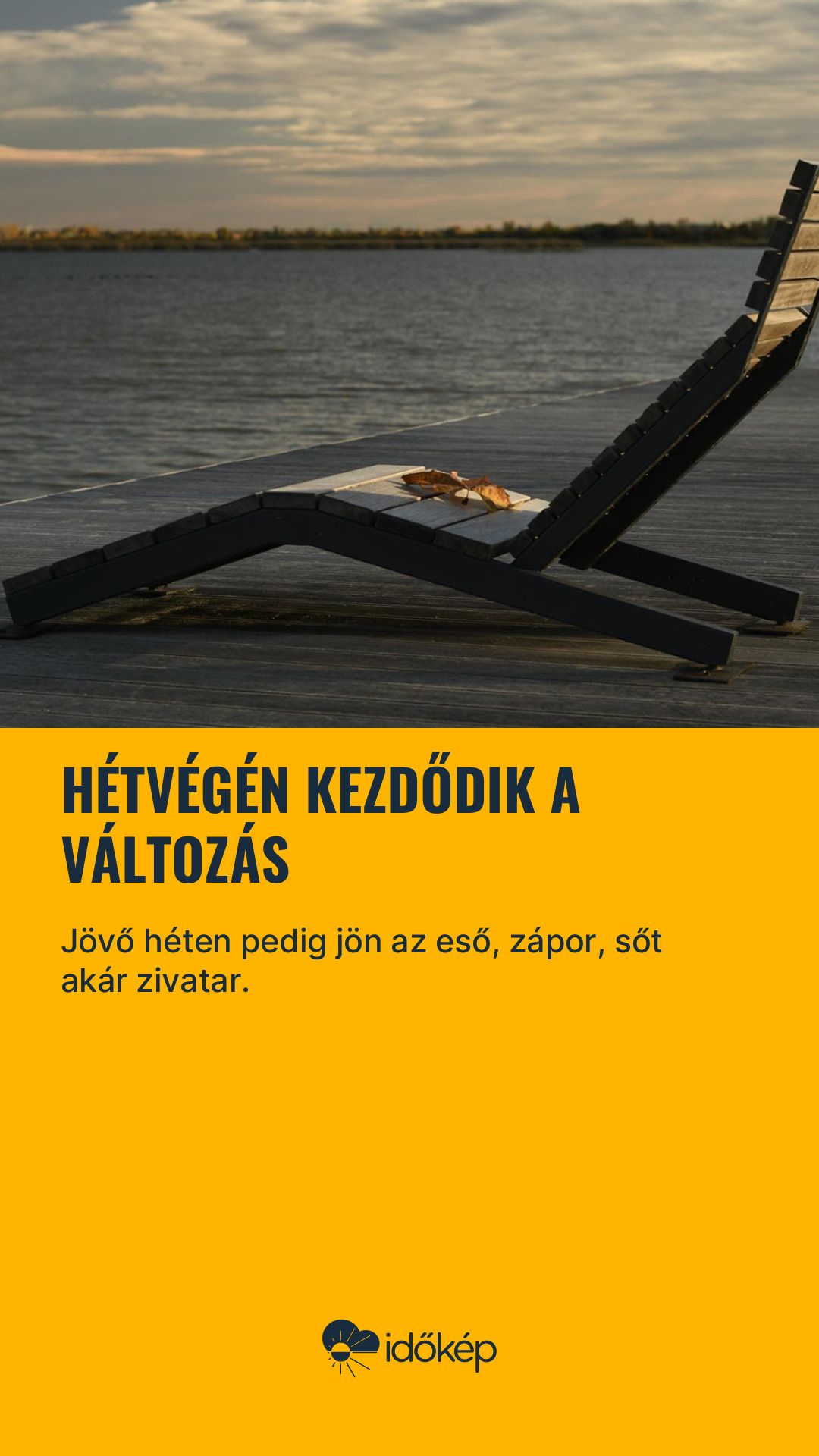 Hétvégén kezdődik a változás