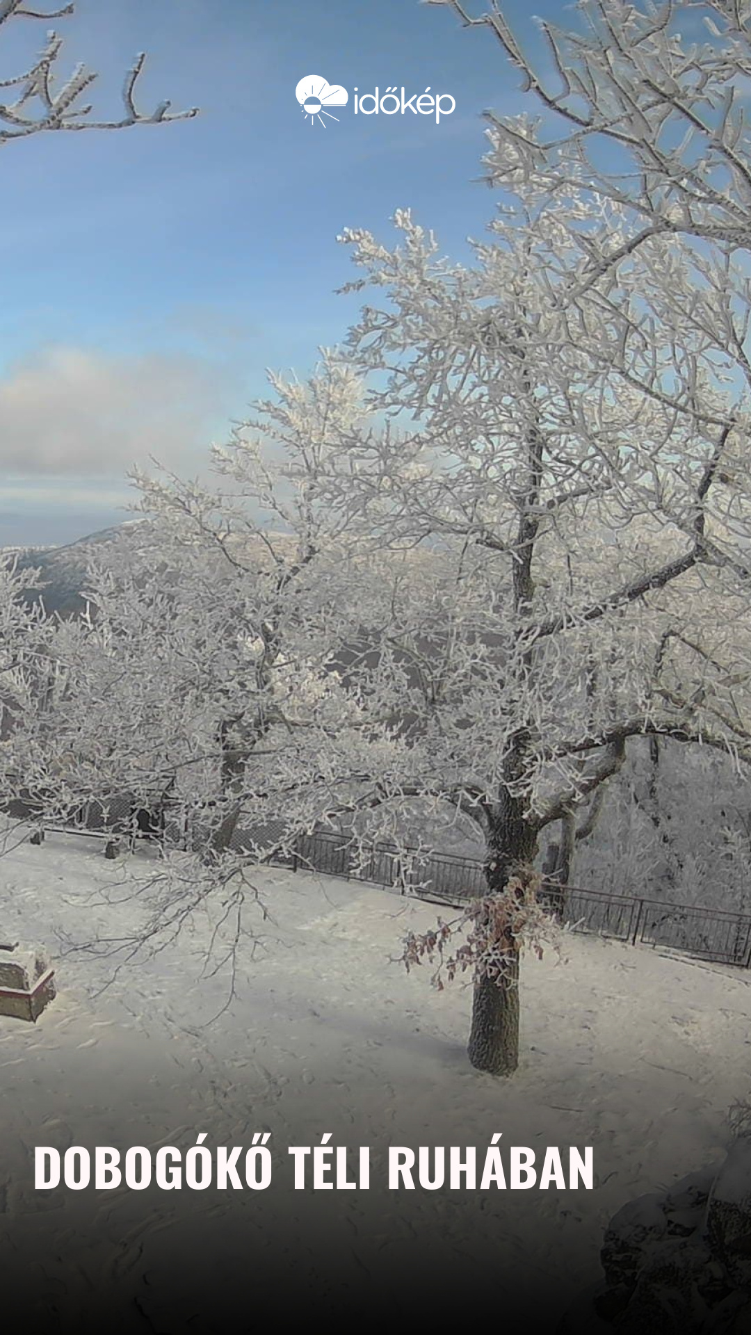 Dobogókő téli ruhában