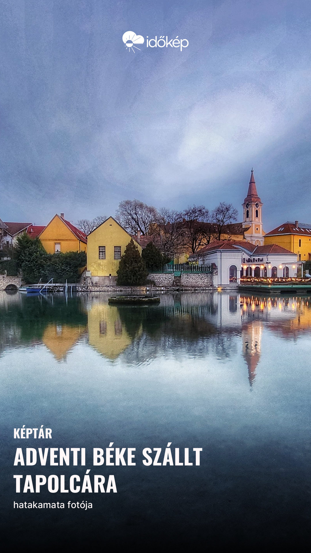 Adventi béke szállt Tapolcára