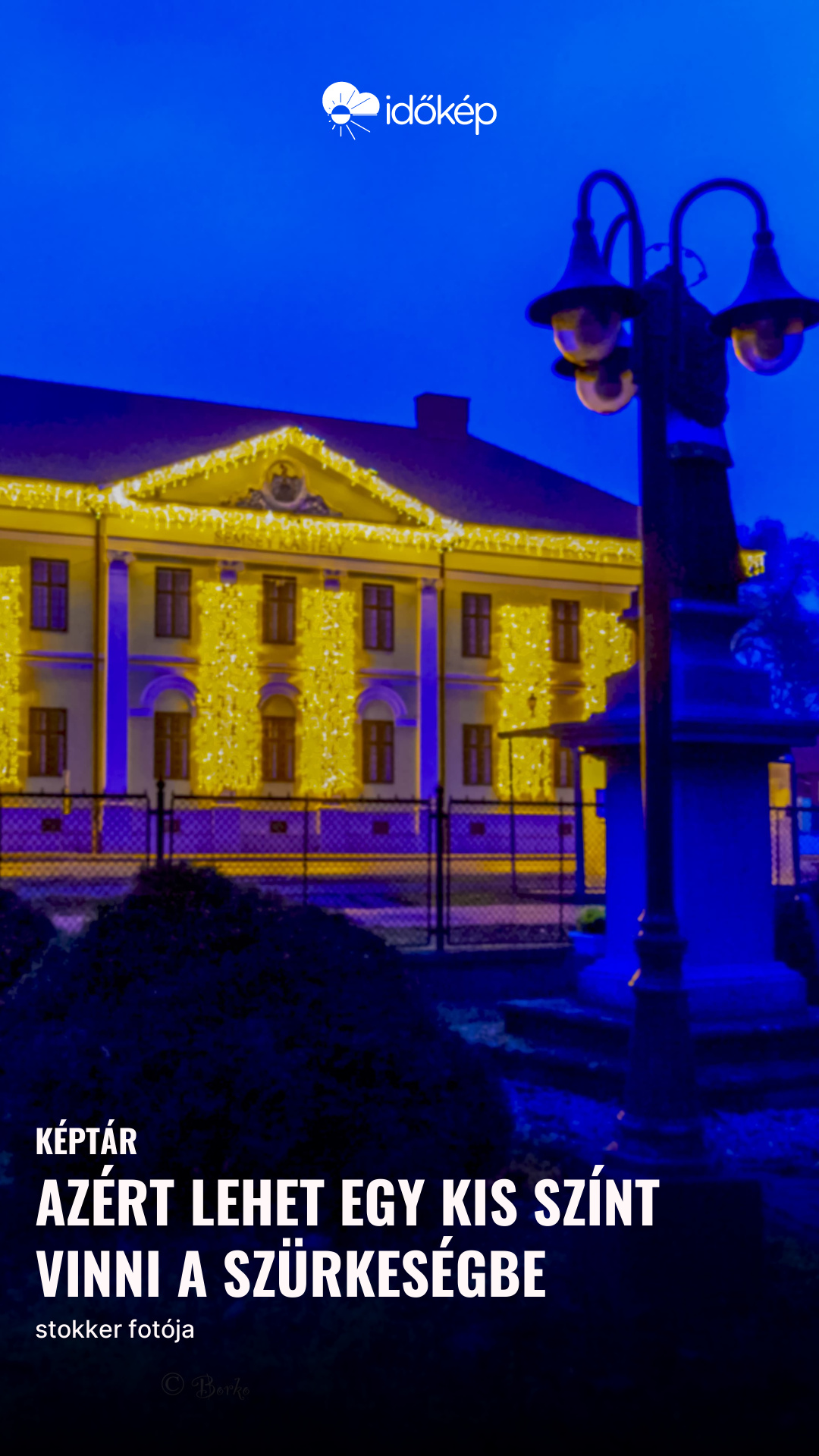 Azért lehet egy kis színt vinni a szürkeségbe