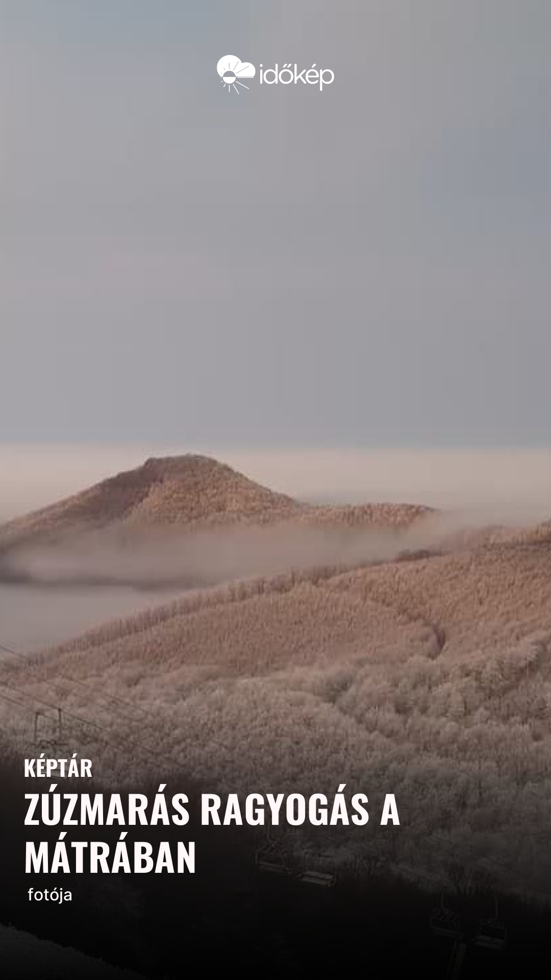 Zúzmarás ragyogás a Mátrában