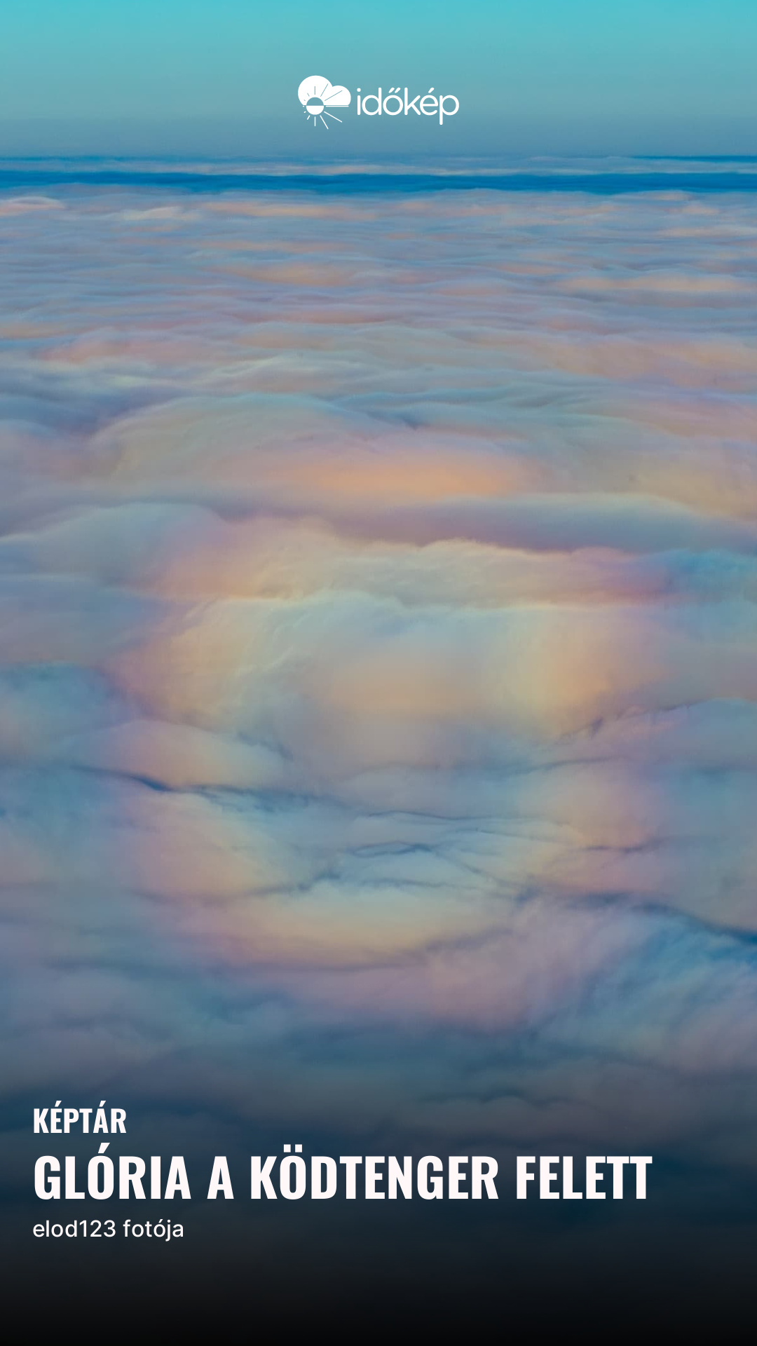 Glória a ködtenger felett