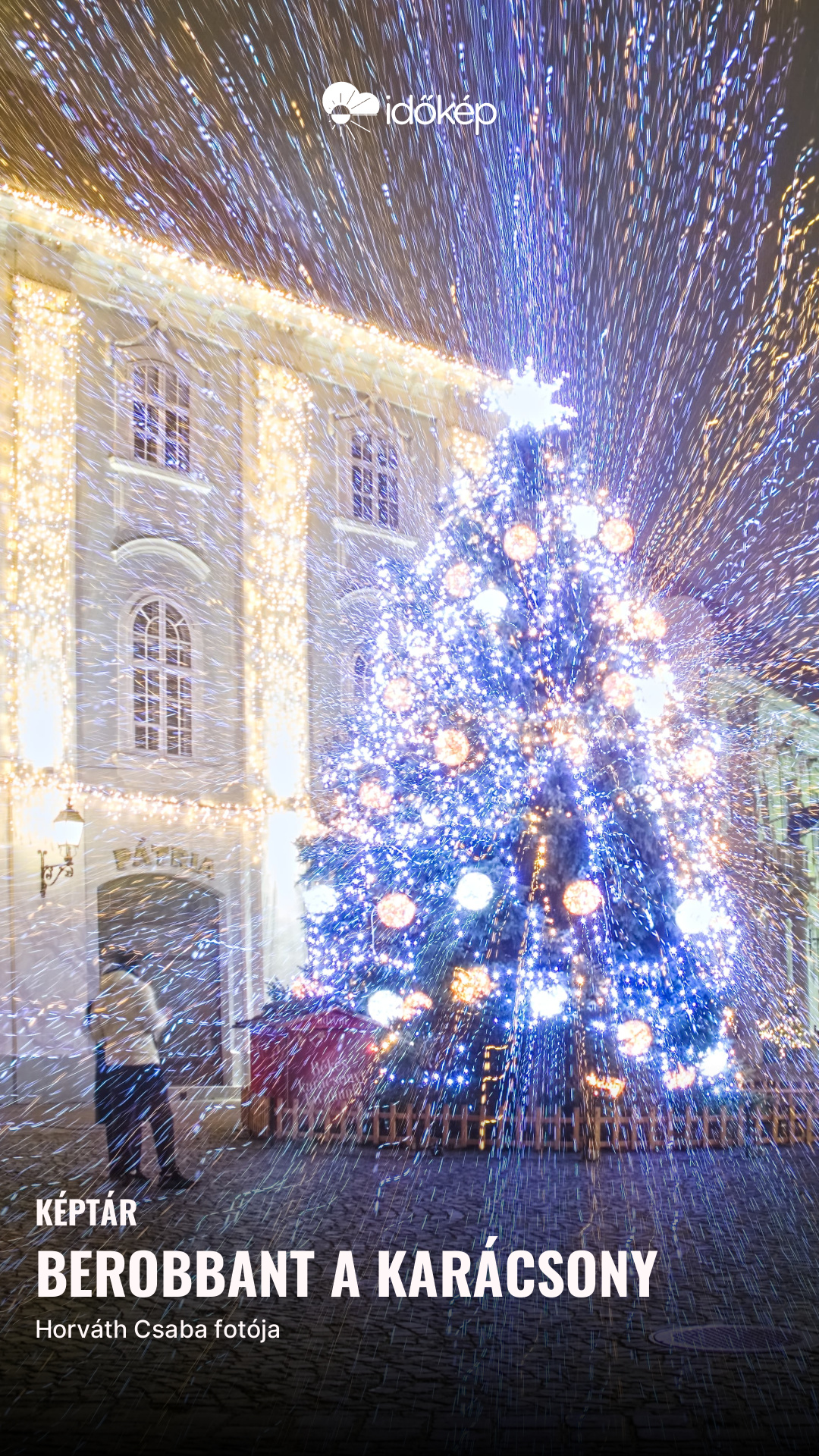 Berobbant a karácsony