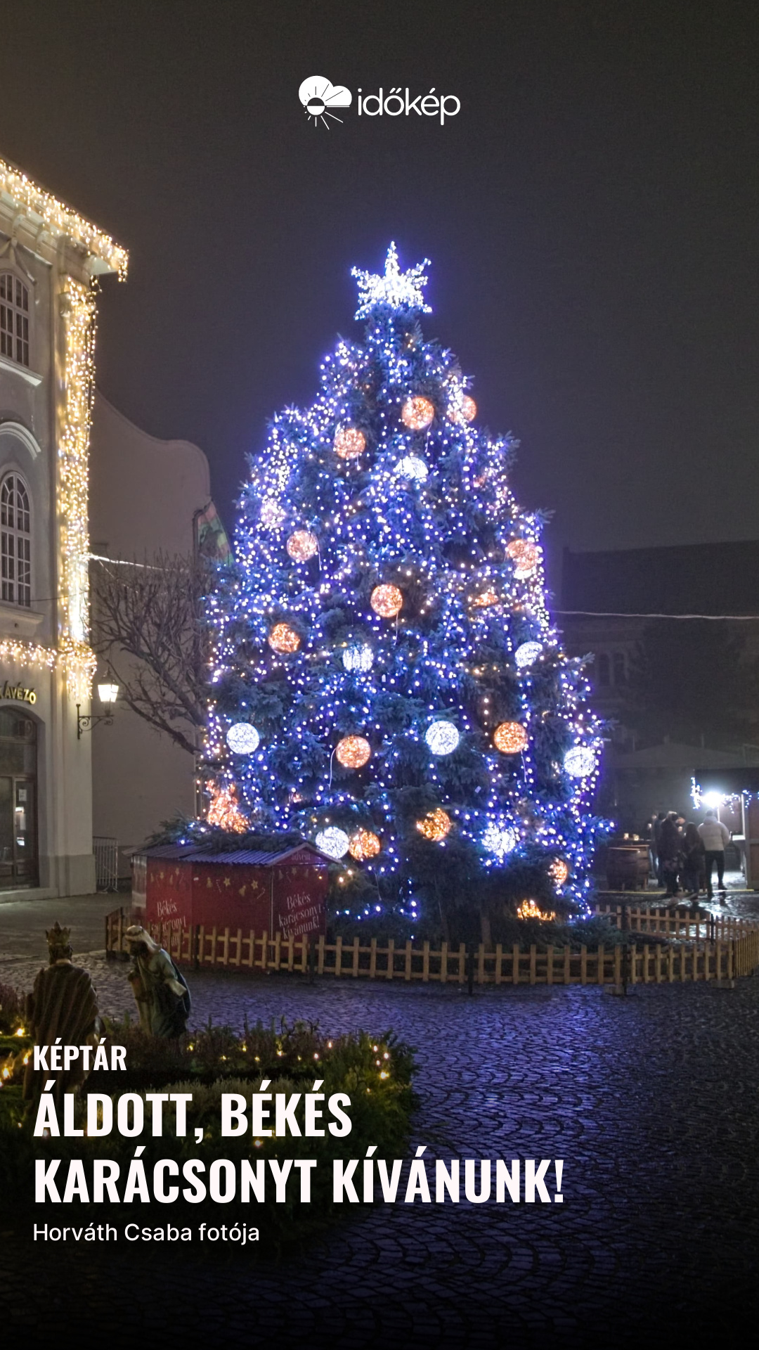Áldott, békés karácsonyt kívánunk!
