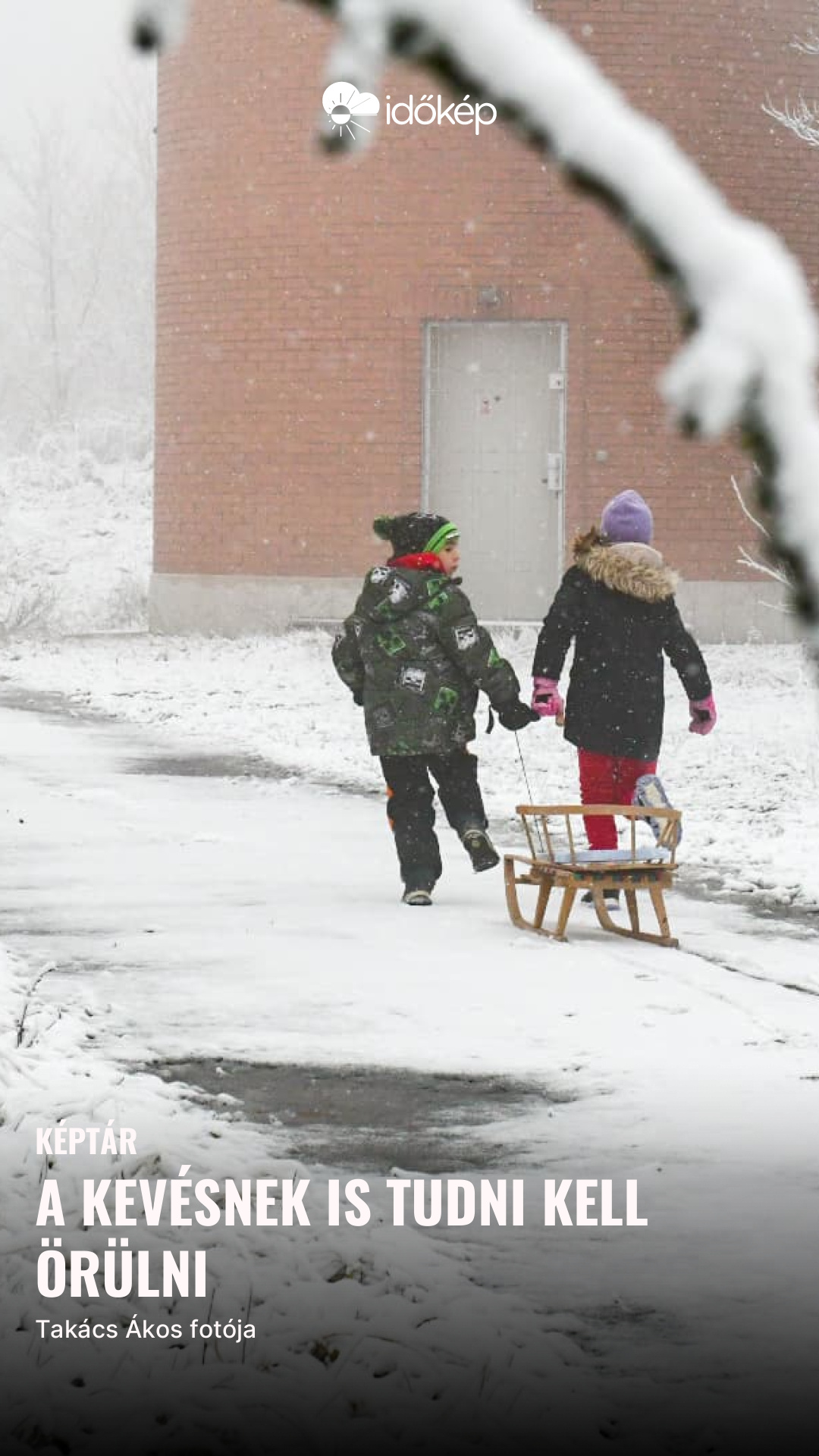 A kevésnek is tudni kell örülni