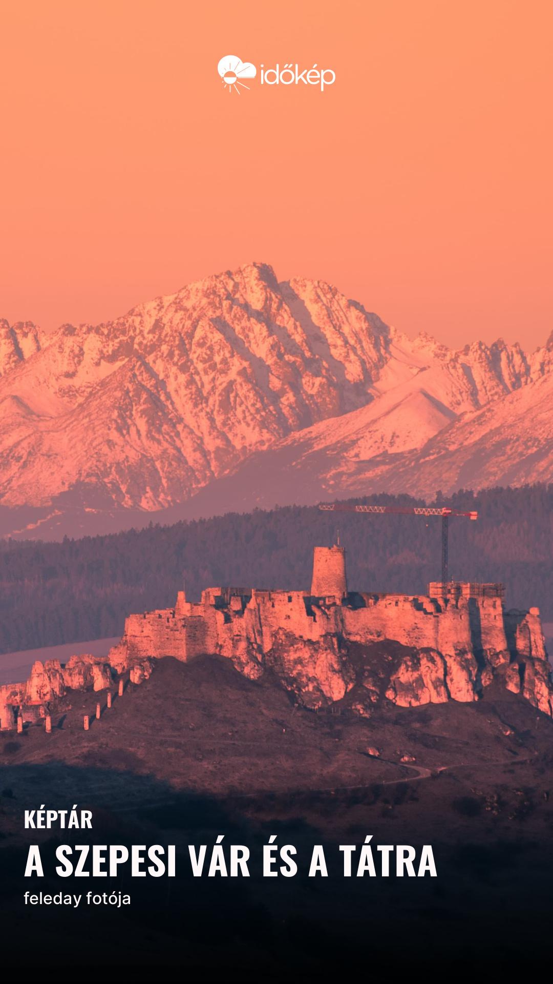 A szepesi vár és a Tátra