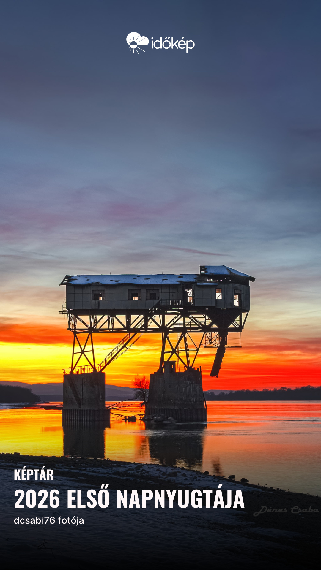 2026 első napnyugtája