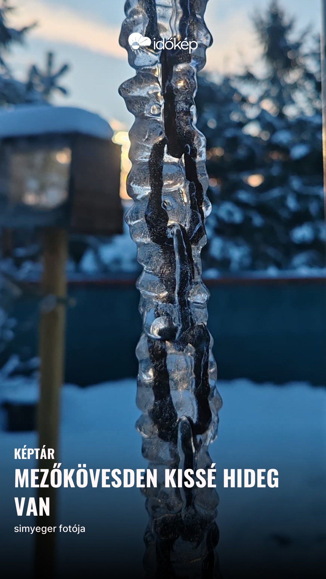 Mezőkövesden kissé hideg van