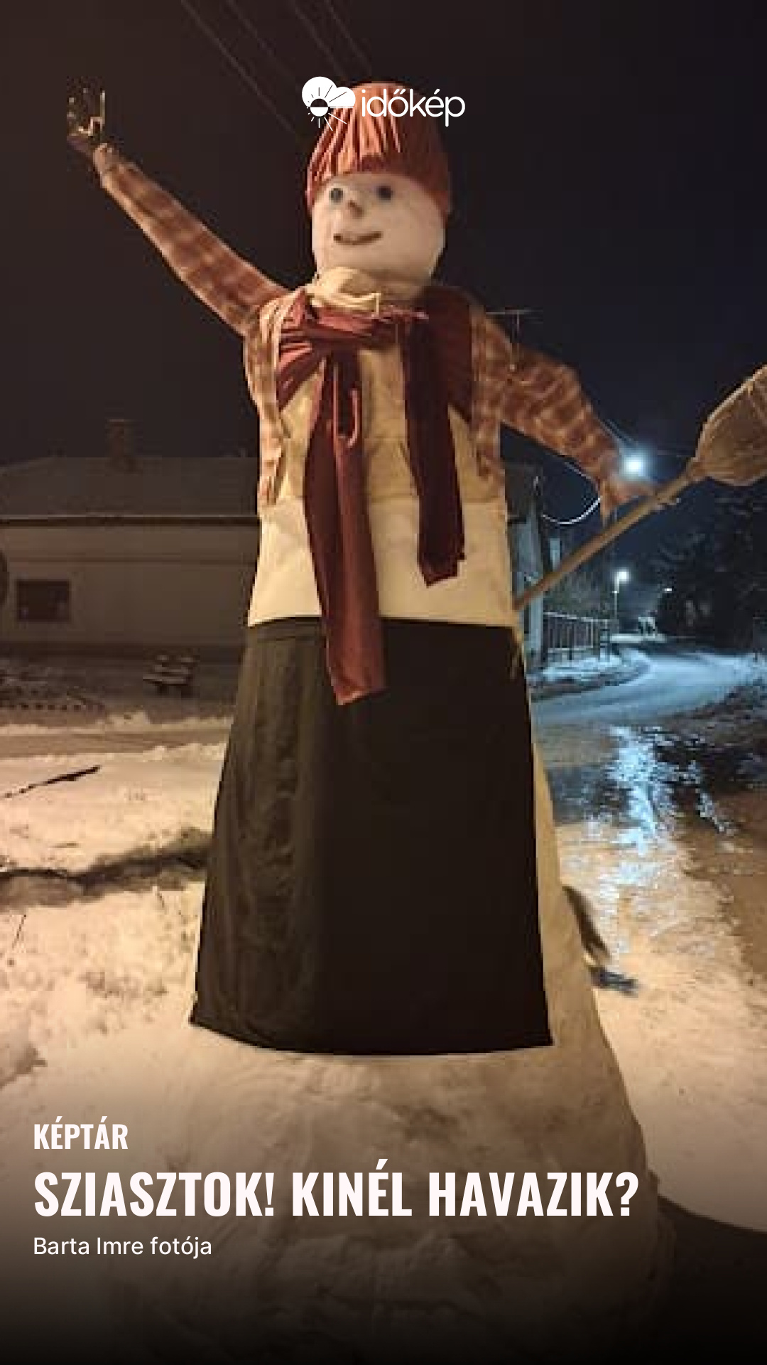 Sziasztok! Kinél havazik?