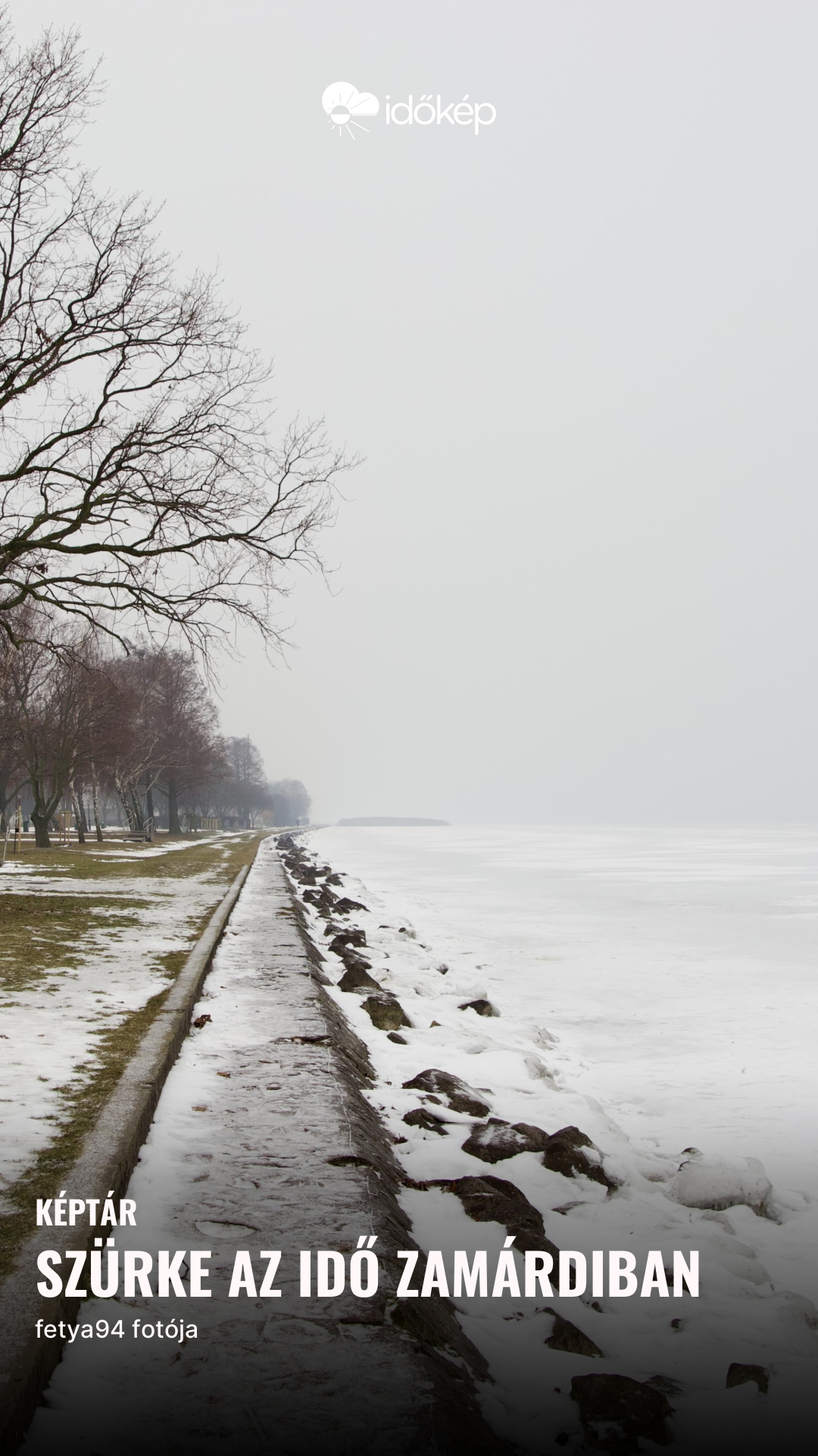 Szürke az idő Zamárdiban
