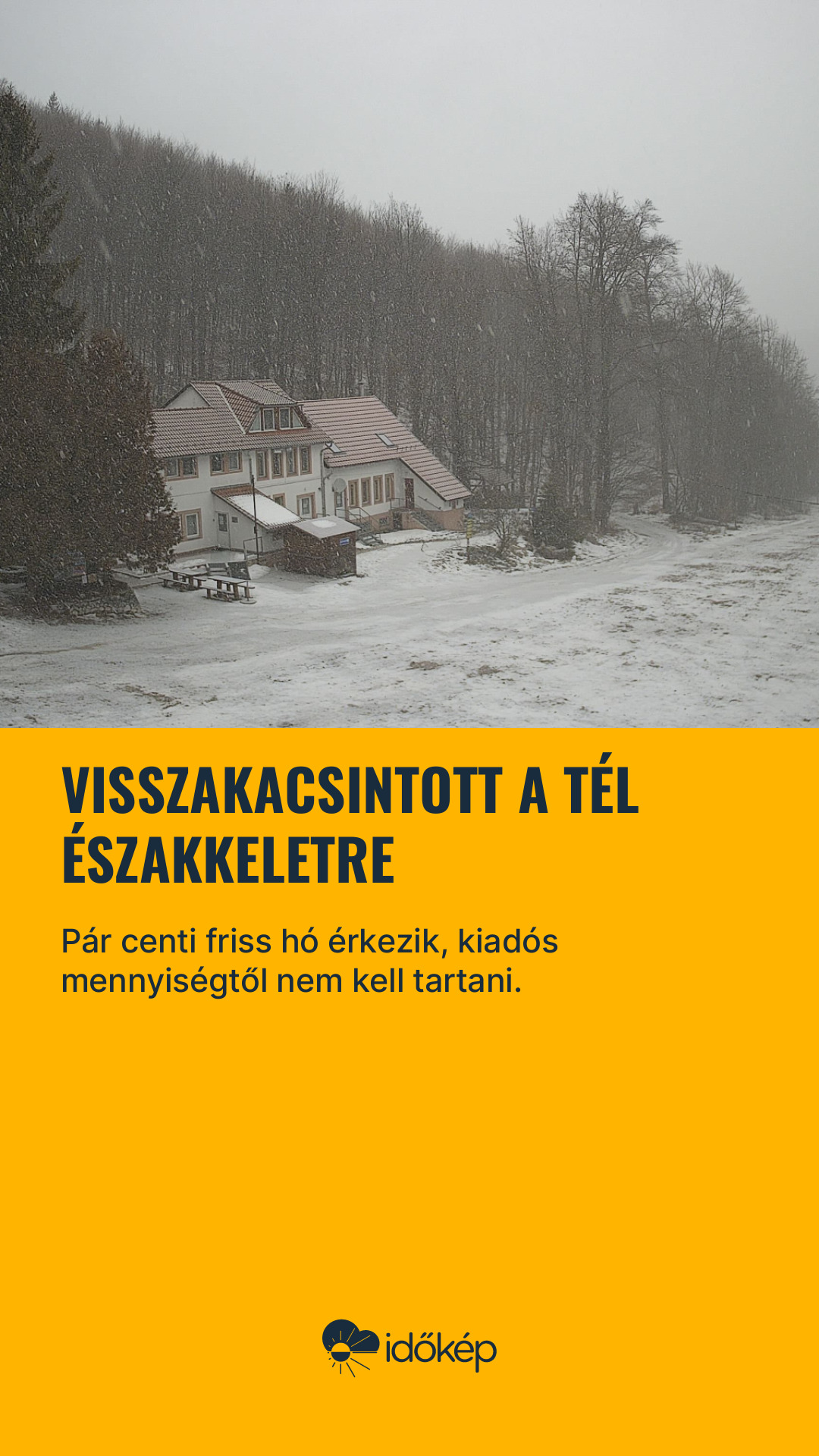 Visszakacsintott a tél északkeletre