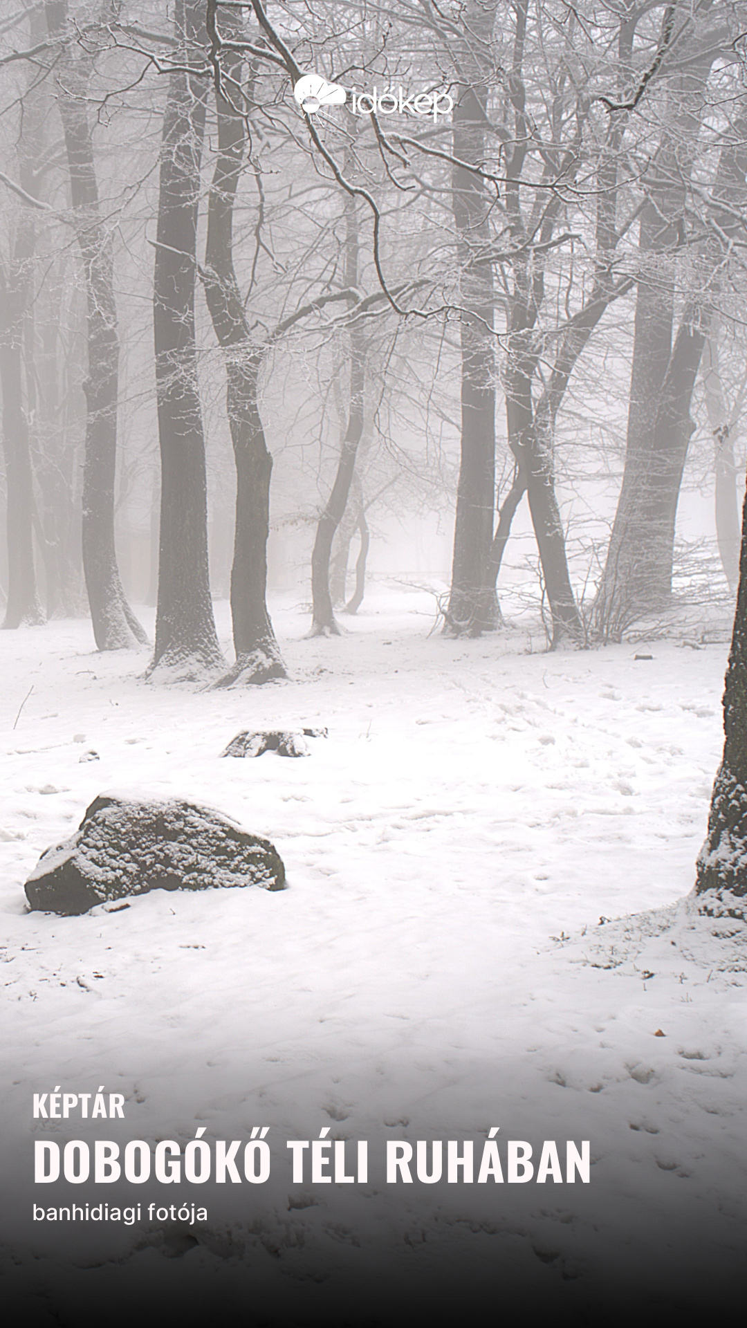 Dobogókő téli ruhában