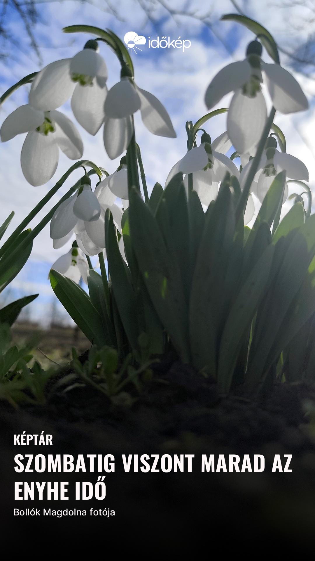 Szombatig viszont marad az enyhe idő